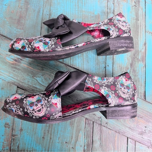 Iron Fist Sugar High Oxford Flats Size 6 - Picture 12 of 12